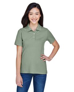 000176 Harriton Ladies' Easy Blend™ Polo