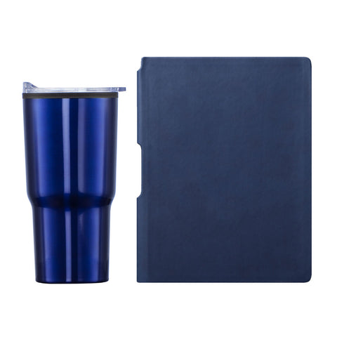 Eccolo® Groove Journal/Bexley Tumbler Gift Set