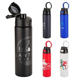 000638 Cabrio 24 oz Recycled Stainless Steel Vacuum Insulated Bottle