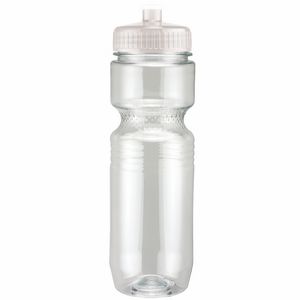 26 Oz. Translucent Jogger Bottle w/ Push Pull Lid