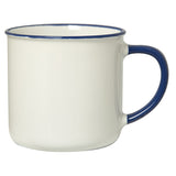 Spring 350 Ml. (12 Fl. Oz.) Stoneware Mug With Coloured Rim/Handle