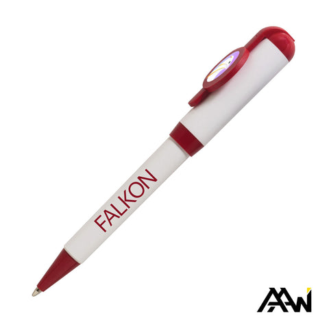 Jumbo VividPrint? Billboard Twist White Pen - Colored Accent