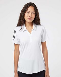 Adidas® Women's Floating 3-Stripes Polo