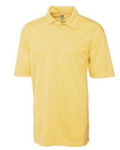 Cutter & Buck CB Drytec Genre Textured Solid Mens Polo