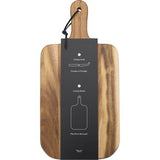 Wood Brown/Silver Blank Back of Packaging View