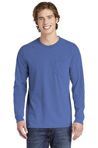 Comfort Colors® Men's Heavyweight Ring Spun Long Sleeve Pocket Tee