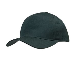 Breathable 5 Panel Poly Twill Cap w/Circle Perforations