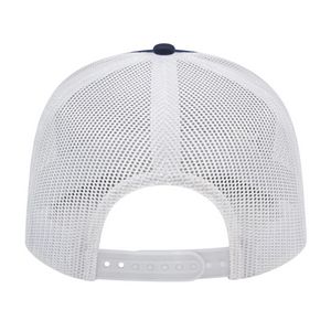 000379 Cap America Poly/Cotton Trucker Mesh Back Cap