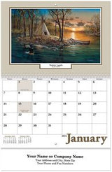 Woodland Retreat Spiral Wall Calendar