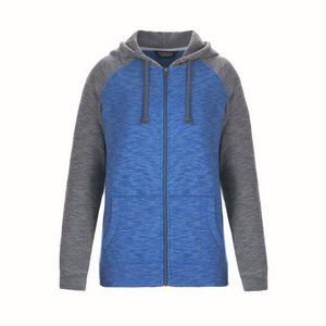 Irvine Ladies Full Zip Hooded Sweatshirt