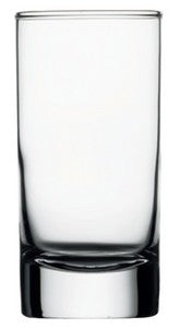 Cavan 3.25oz heavy sham clear tasting glass - Etched