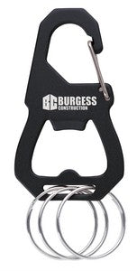 3 Keyring Carabiner with Bottle Opener