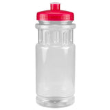 Translucent Clear/Translucent Red Lid