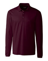 Clique Ice Pique Mens Long Sleeve Tech Polo