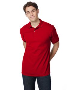 Hanes Printables Adult EcoSmart® Jersey Knit Polo