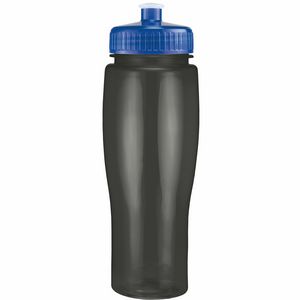 24 Oz. Contour Translucent Bottle w/ Push Pull Lid
