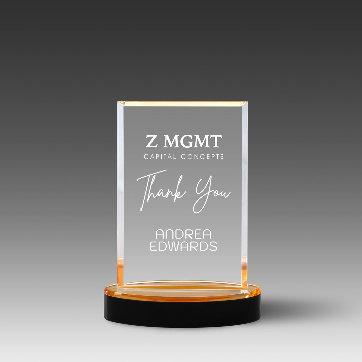 Value Mirror Vista™ Award (4" x 5-7/8" x 1½")