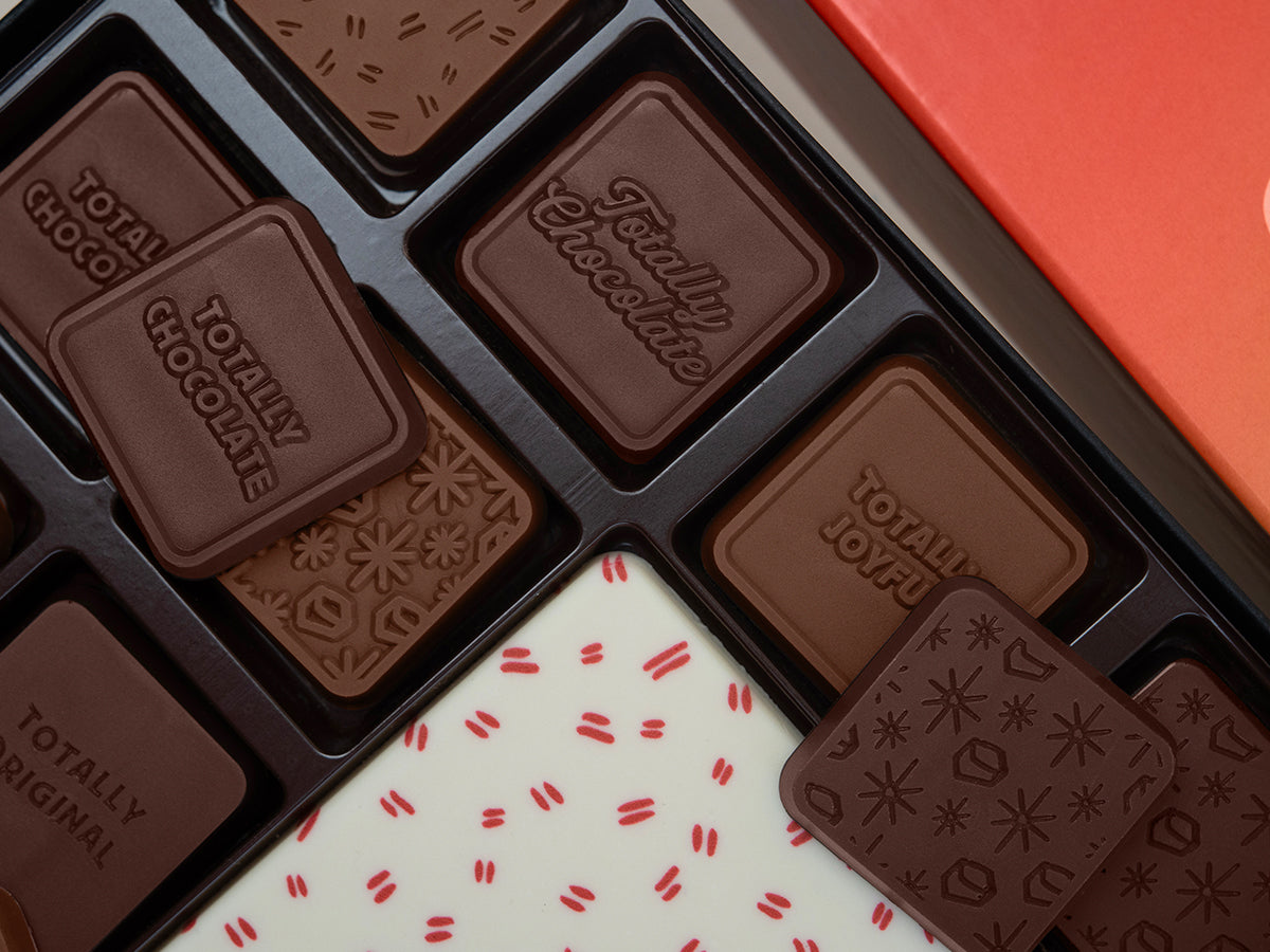 45-Piece Chocolate Ensemble Gift Set with Luxury Custom Packaging