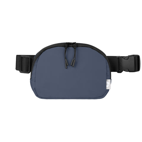 Taiga rPET Nylon Zippered Waist Bag - 40 oz - Heat Transfer