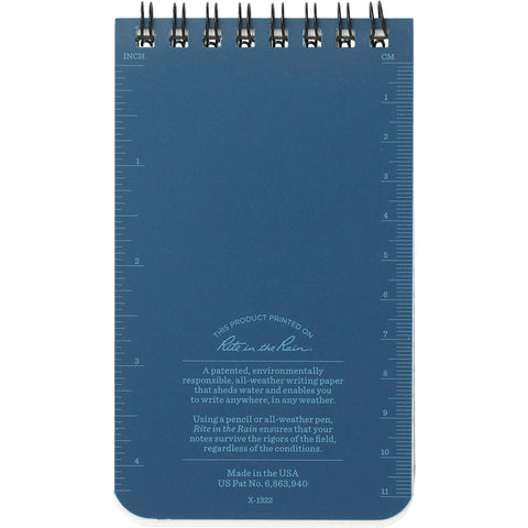 3'' x 5'' Rite in the Rain Top Spiral Notebook