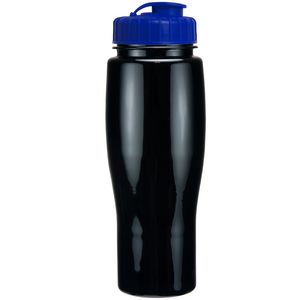 24 Oz. Contour Bottle w/ Flip Top Lid - Solid Colors