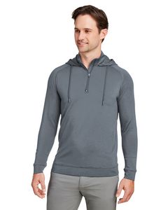 SWANNIES GOLF APPAREL Unisex Vandyke Quarter-Zip Hooded Sweatshirt