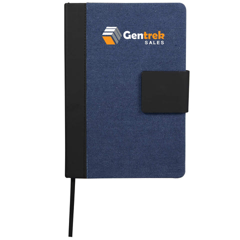 5.5'' x 8.5'' FSC® Recycled Canvas Bound Notebook