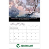 Inspirations Stapled Wall Calendar