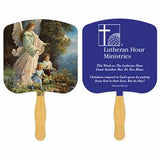 Religious Hand Fan/ Guardian Angel