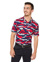PUMA GOLF Men's Mattr Volition Flanked Polo