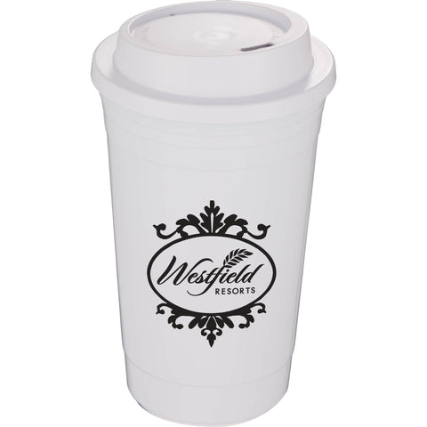 The Traveler Insulated Cup 16 oz. w/ Lid