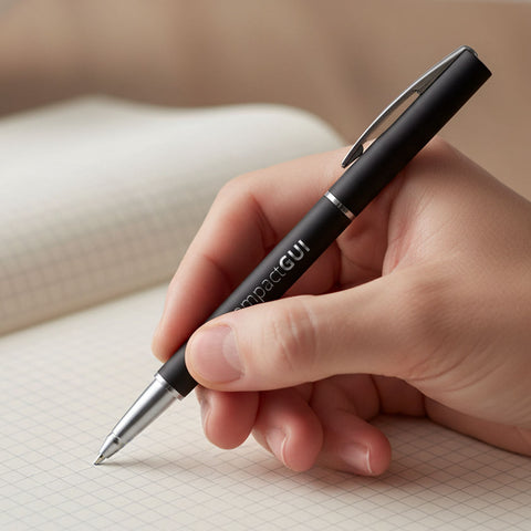 Whetton Recycled Stainless Steel Rollerball Pen