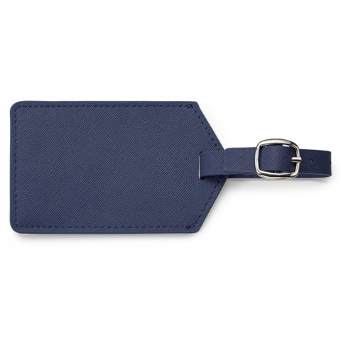Toscano Genuine Leather Luggage Tag