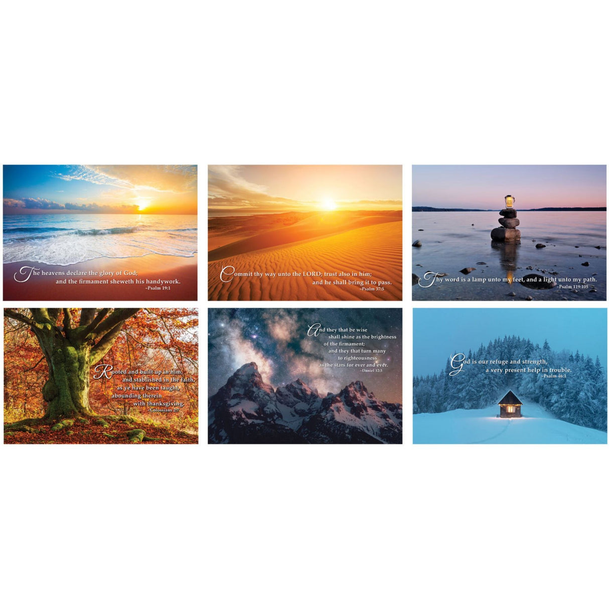 Christian Grace Spiral Wall Calendar
