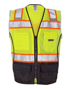 Kishigo® Premium Black Series® Black Bottom Class 2 Vest
