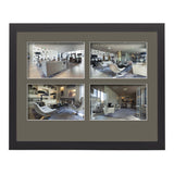 Dover Grey / 4" x 6" (4) / (None) (Blank)