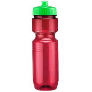 26 Oz. Translucent Jogger Bottle w/ Push Pull Lid