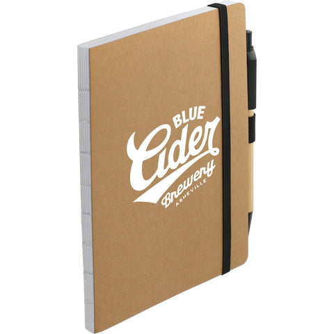 5'' x 7'' FSC® Recycled Notebook and Pen Set
