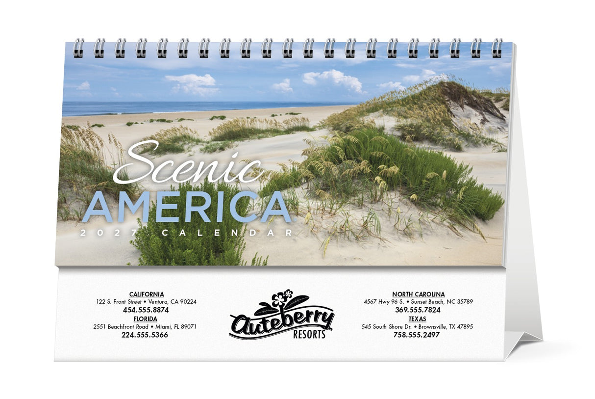 HotLine Products Scenic America Desk Tent Calendar cover image