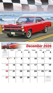 Galleria Wall Calendar 2026 Road Warriors