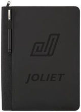 Vienna Heathered Zippered Padfolio with FSC® Mix Paper