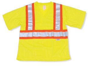 Lime Green Polyester Soft T-Shirt