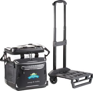 000278 Arctic Zoner Titan Deep Freezer Rolling Cooler with Cold BlockT