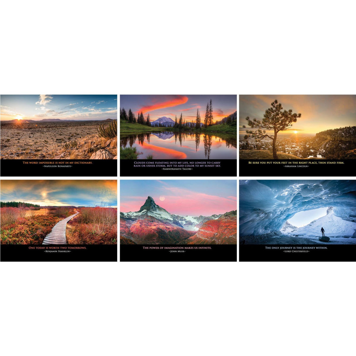 Full Colour Inspirations Wall Calendar