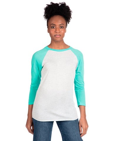 Next Level® Unisex Triblend Three-Quarter Raglan T-Shirt