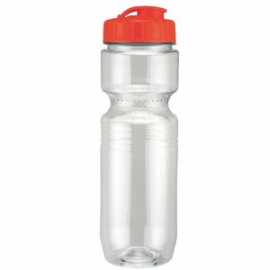 26 Oz. Translucent Jogger Bottle with Flip Top Lid