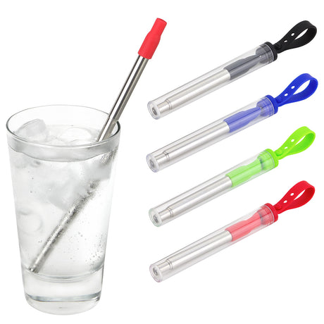 Sip 'N Slide Telescoping Straw With Cleaning Brush