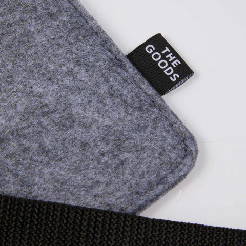 THE GOODS™ Recycled Felt Lanyard Wallet
