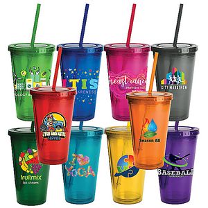 Full Colour Sunsplash Colour Tumbler 16 oz.