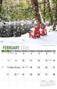 Galleria Wall Calendar 2026 Scenes of Atlantic Canada